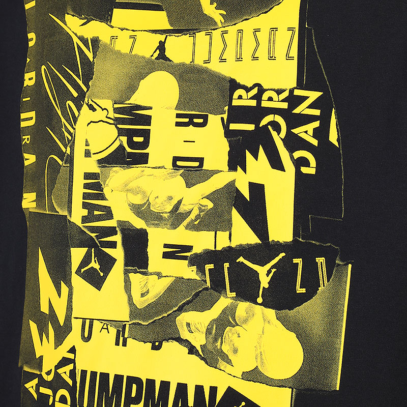 мужская черная футболка Jordan Jumpman Flight Short-Sleeve T-Shirt DA9879-011 - цена, описание, фото 2
